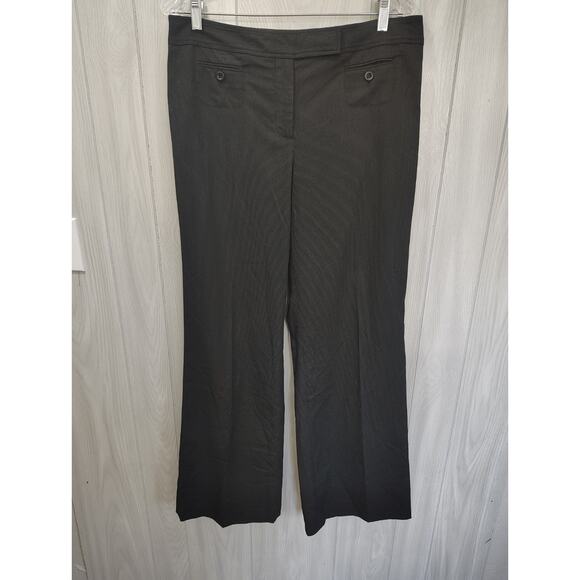 Ann Taylor Loft Flared Wide Leg Casual Dress Pants Size 10 Office Career Wedding - Picture 1 of 9